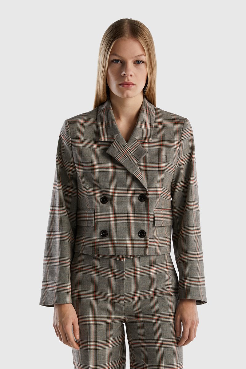 Veste Marron et gris