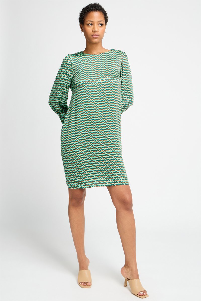 Robe droite Turquoise