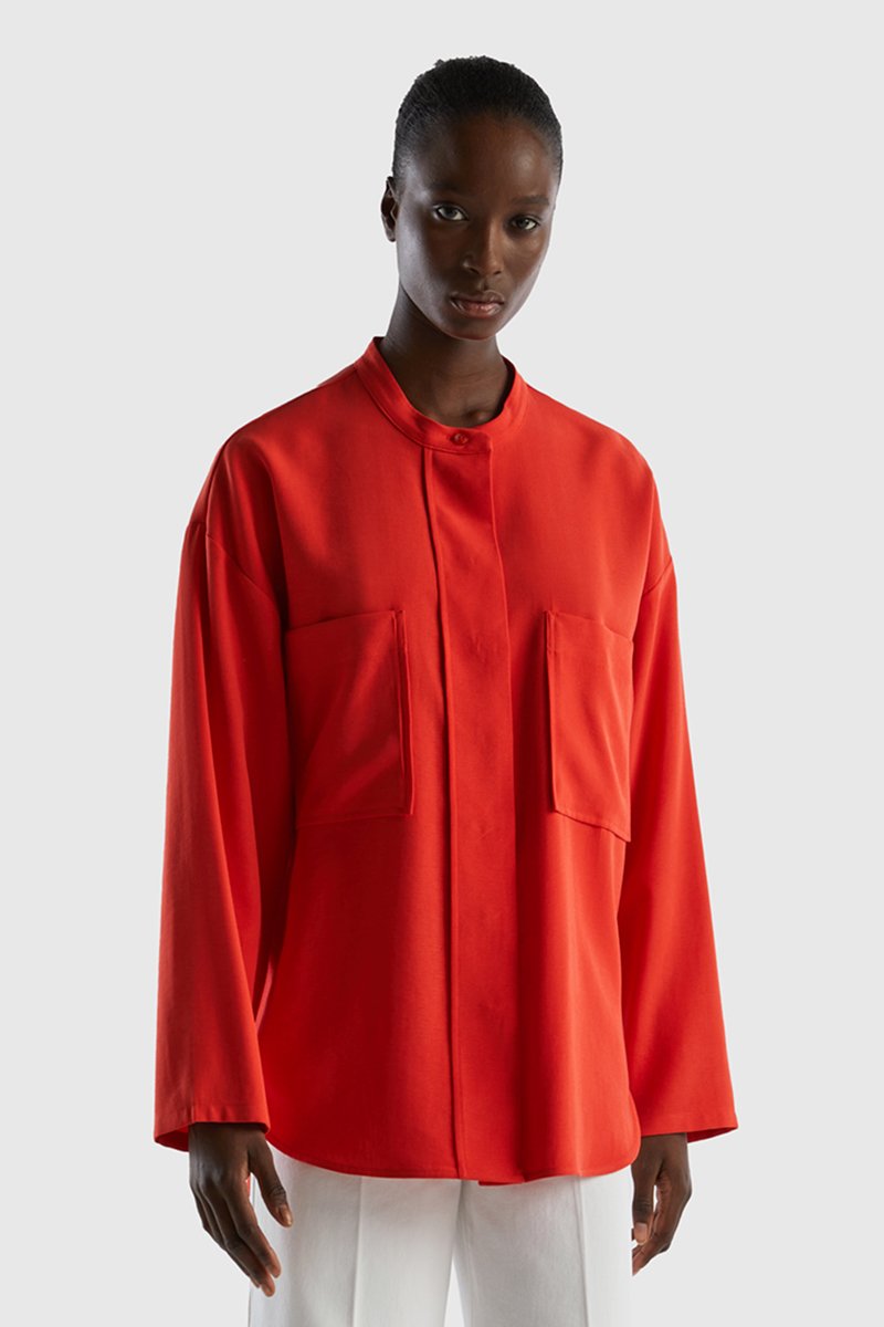 Chemisier Orange