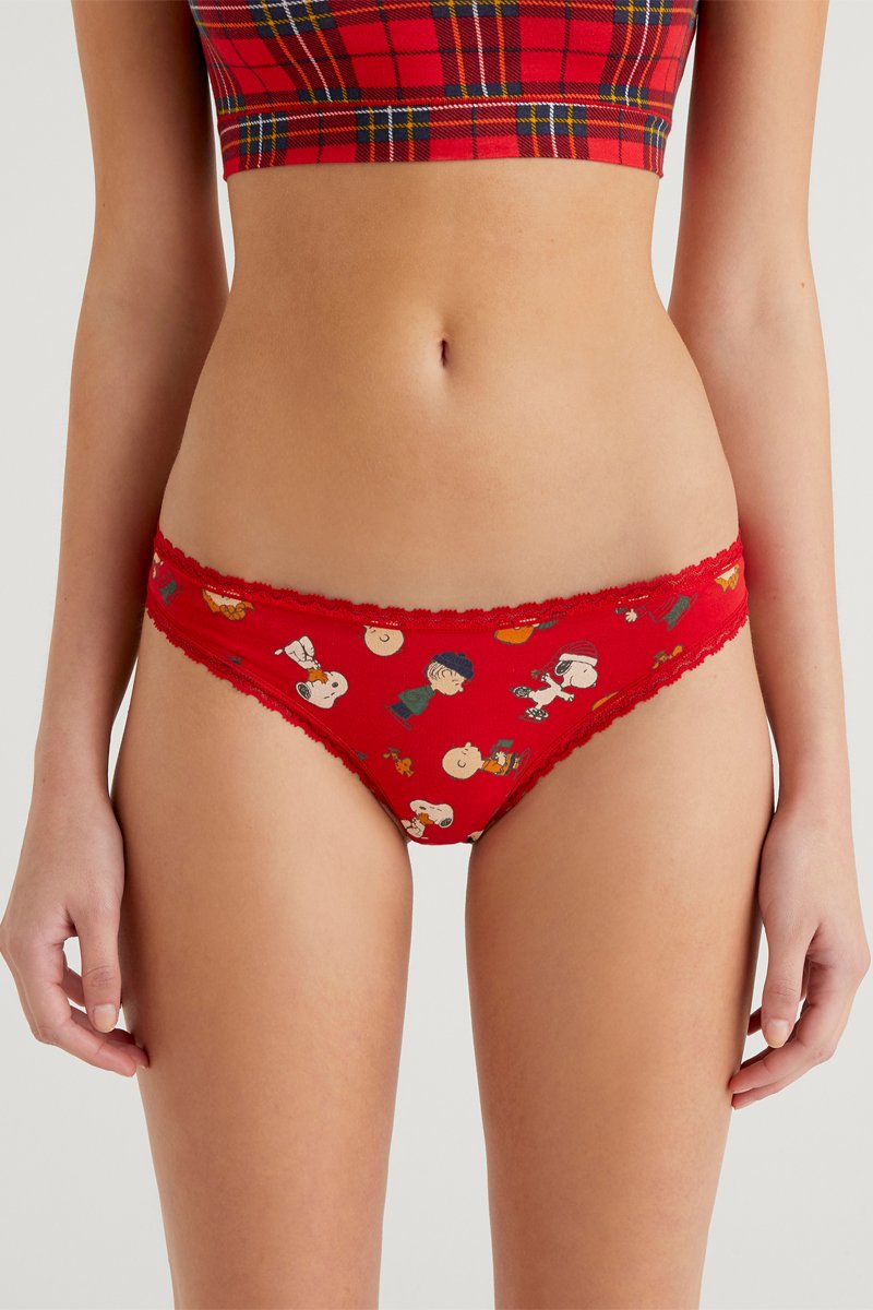 Culotte Snoopy Rouge