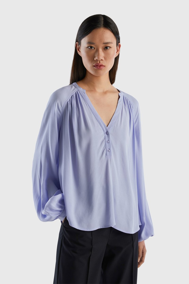 Blouse Bleu clair