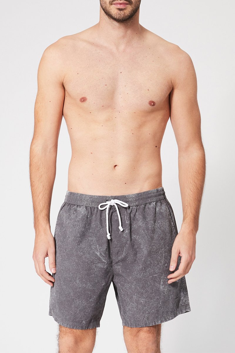 Short de bain Gris