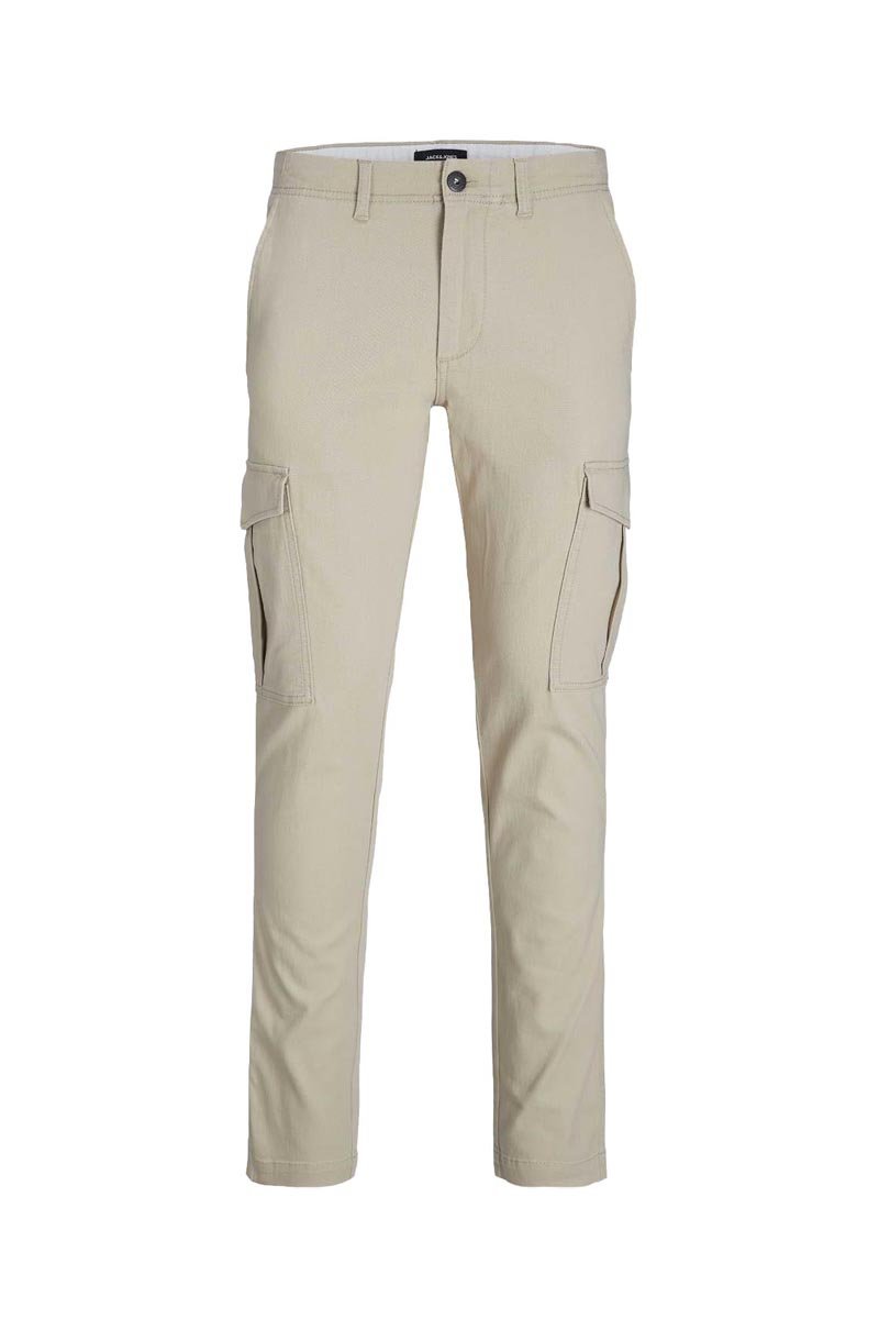 Pantalon cargo Beige