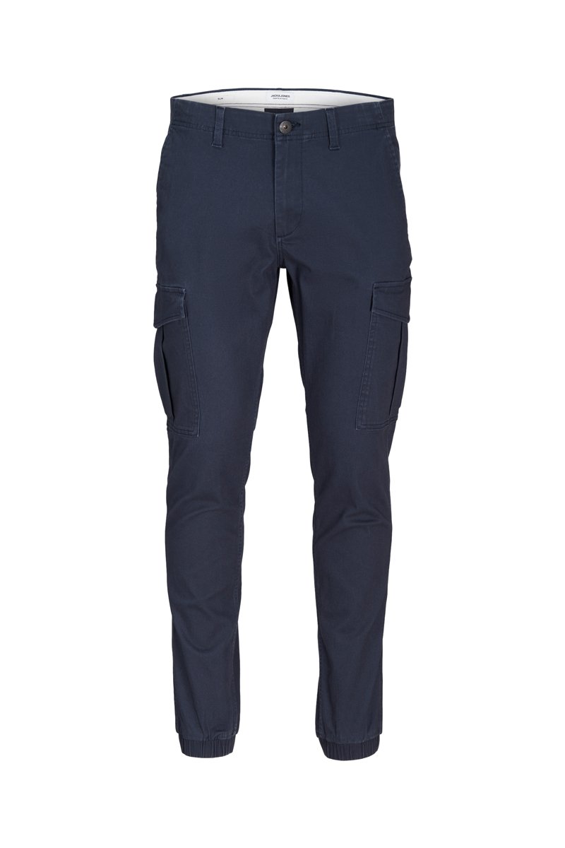 Pantalon cargo Bleu marine