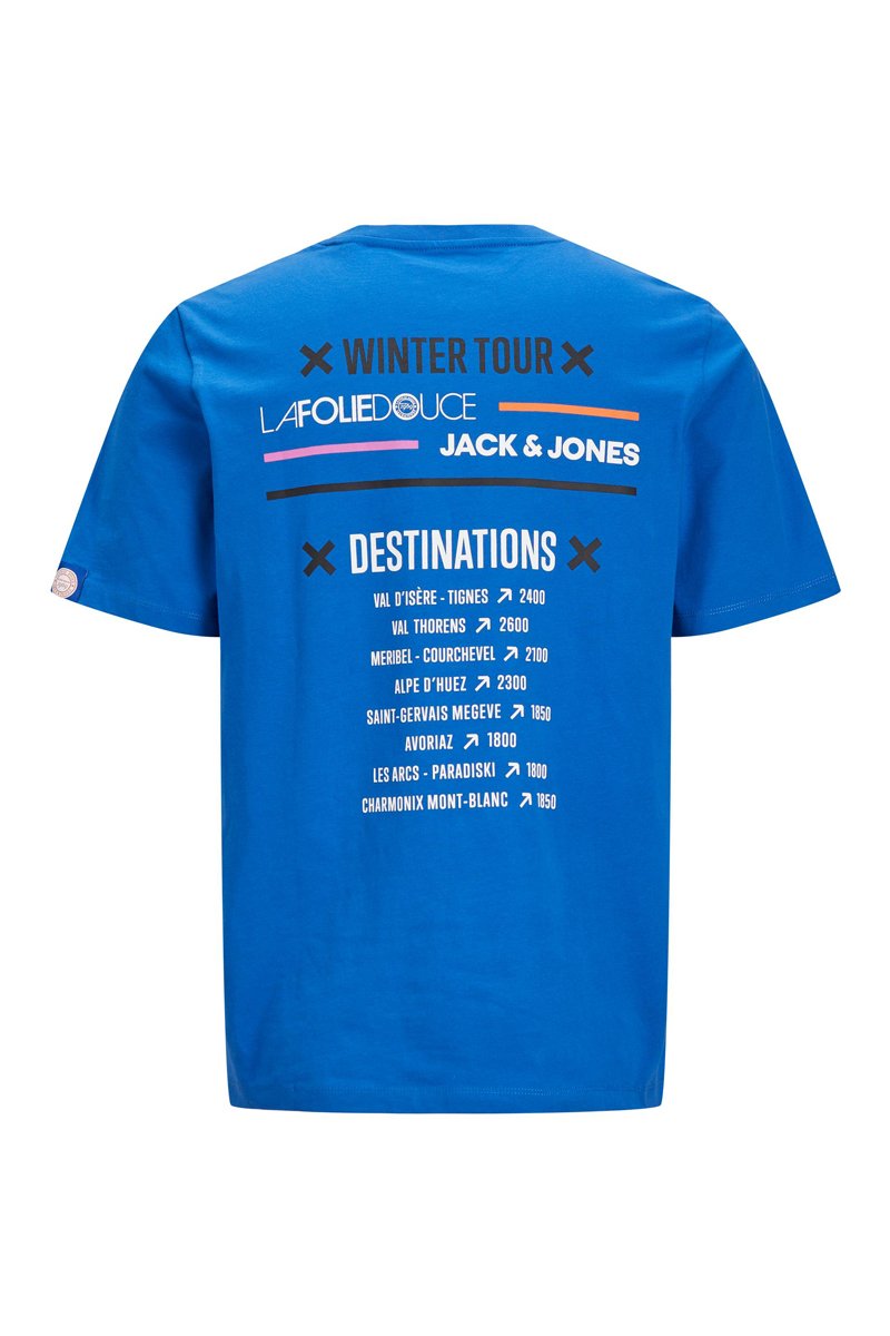 T-shirt en coton biologique Indigo