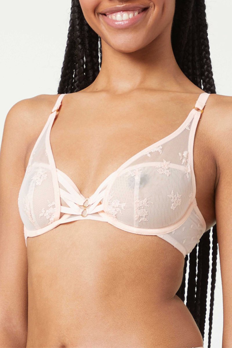 Soutien-gorge Blanche Rose clair - Darjeeling
