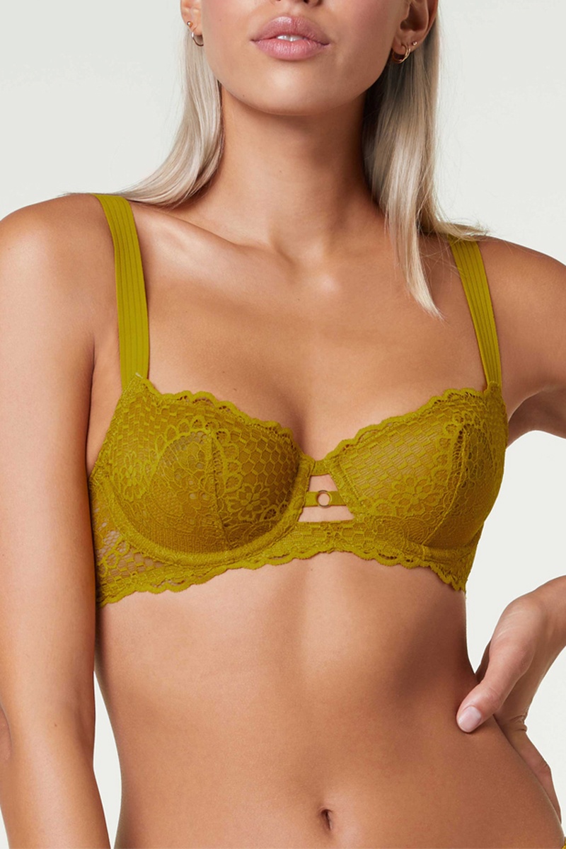 Soutien-gorge Elea Vert olive - Darjeeling