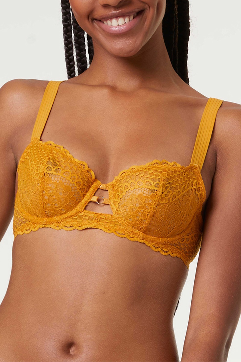 Soutien-gorge Elea Moutarde - Darjeeling