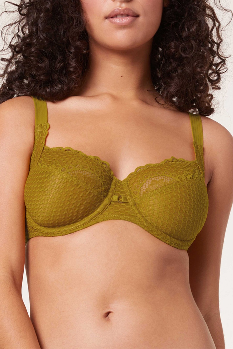 Soutien-gorge Elea Vert olive - Darjeeling