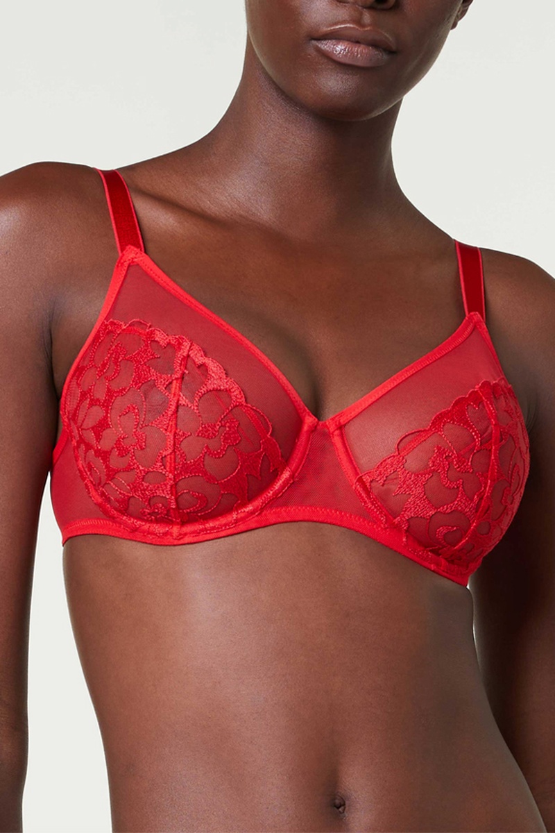 Soutien-gorge Sharon Rouge - Darjeeling