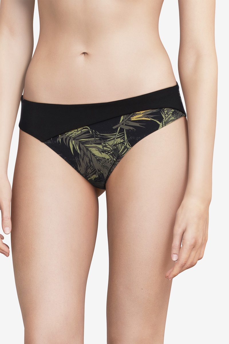 Bas de maillot Honduras - Noir et vert - Fémilet