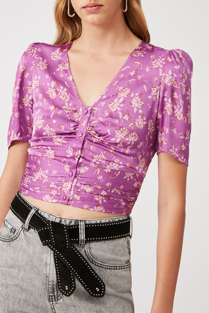 Top Lioba Vieux rose