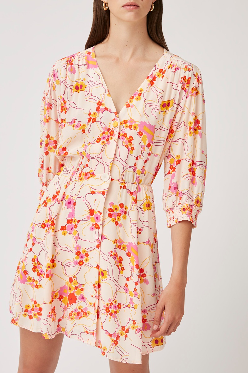 Robe chemise Caleb Rose