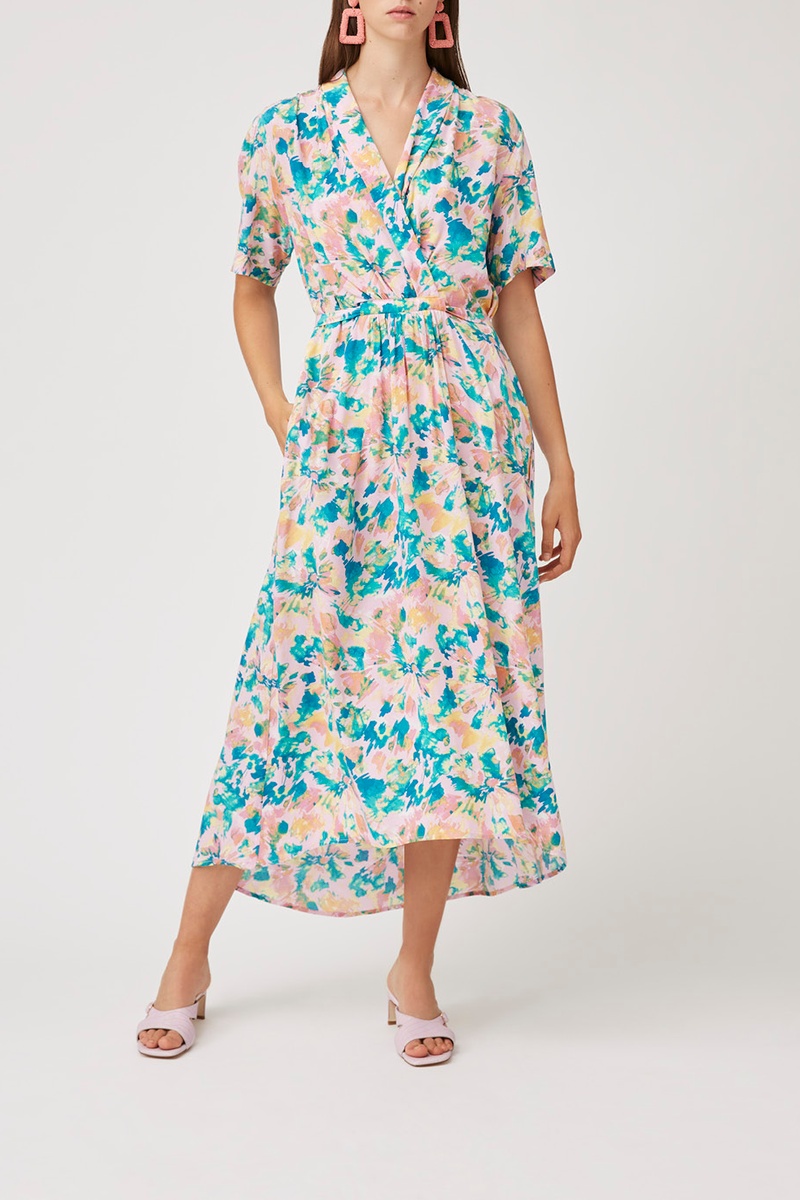 Robe asymétrique Clara Rose