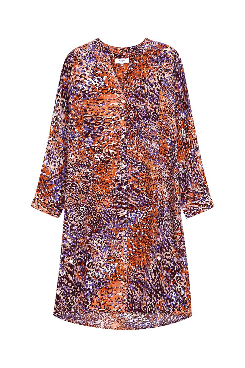 Robe chemise Cemby Rouge brique