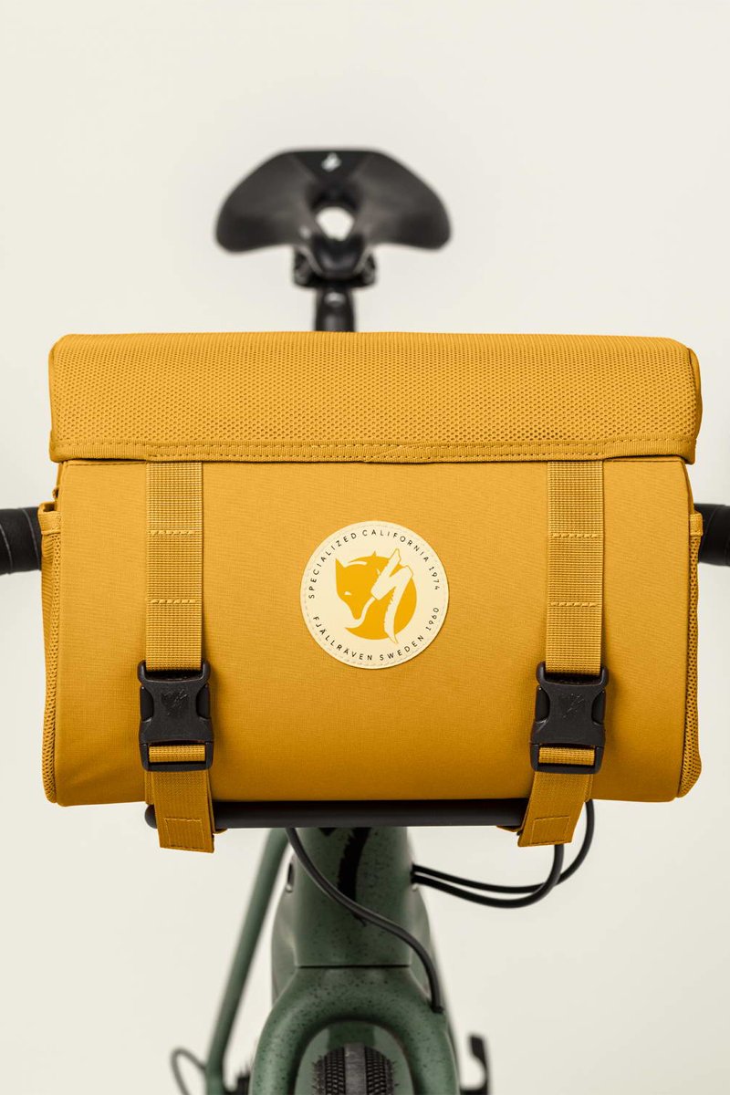 Sacoche de guidon pour vélo Fjällräven/Specialized - Moutarde
