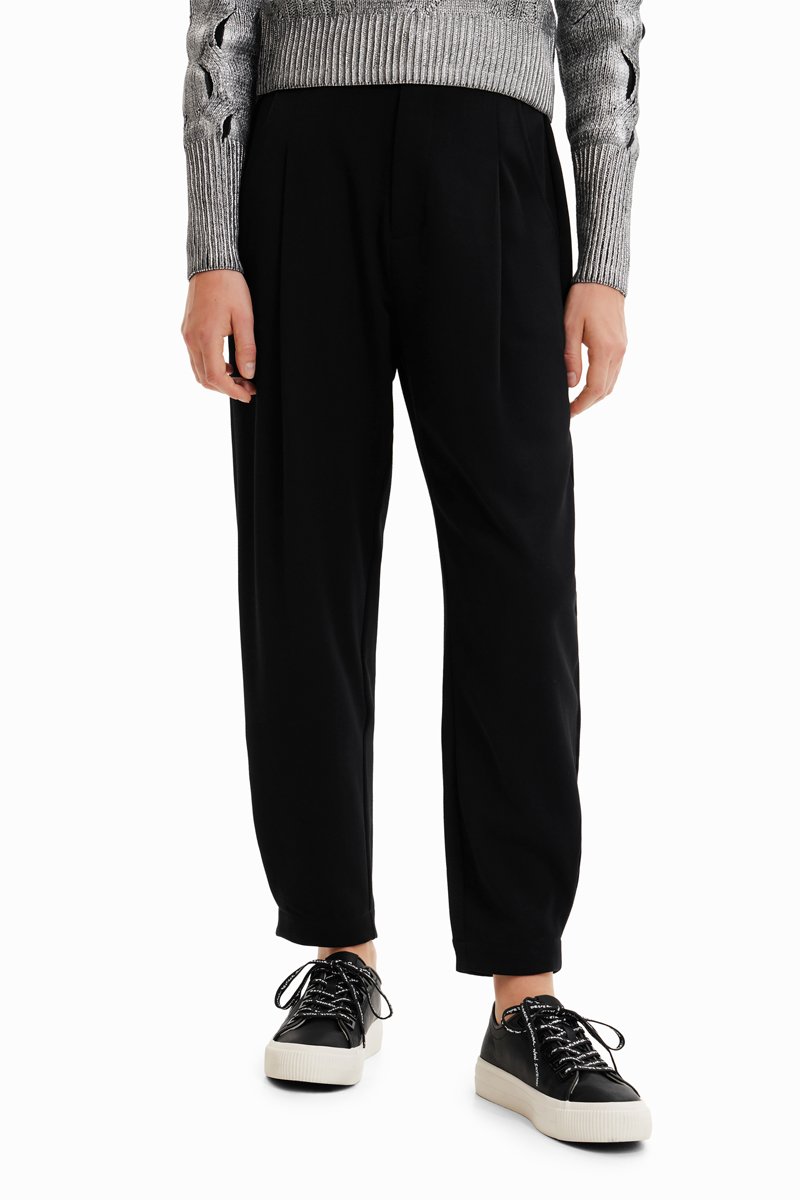 Pantalon tappered - Noir