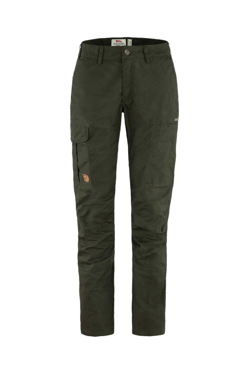 Pantalon en coton biologique Karla Pro - Kaki