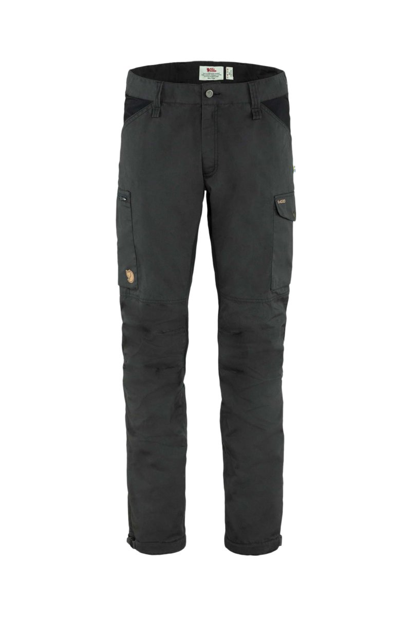 Pantalon en coton biologique Kaipak - Gris foncé