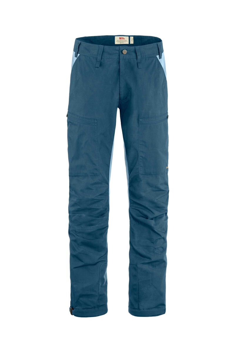 Pantalon en coton biologique Abisko Lite - Indigo