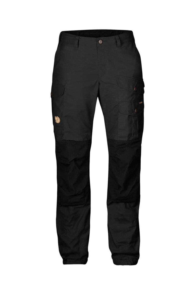 Pantalon regular fit en coton biologique Vidda Pro - Anthracite