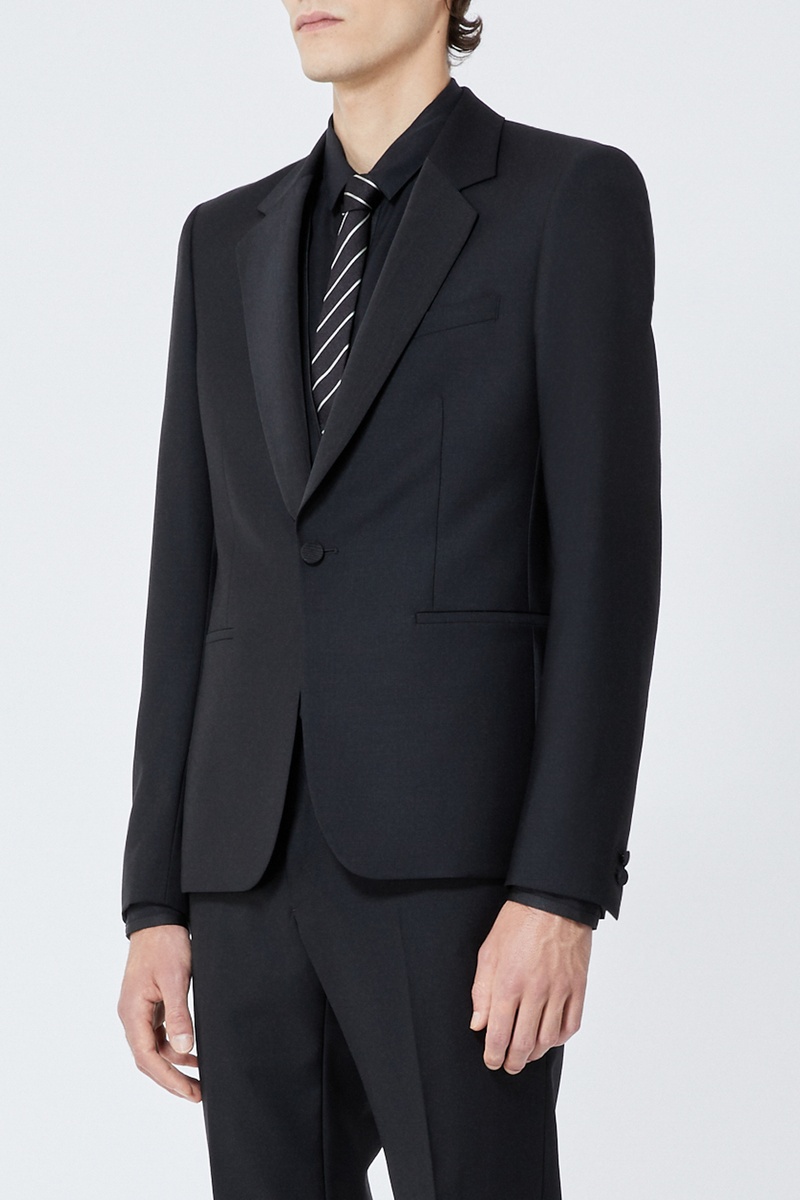 Veste 100% laine Noir