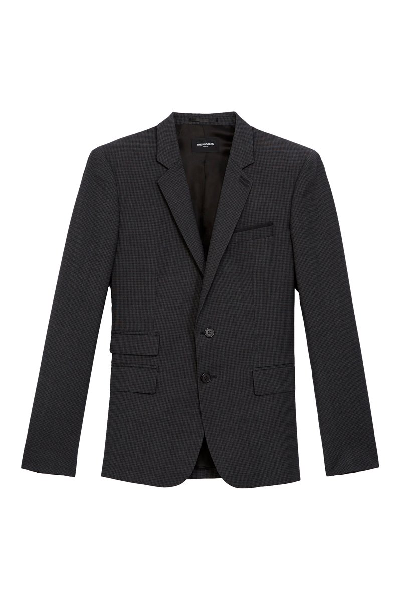 Veste en laine Anthracite