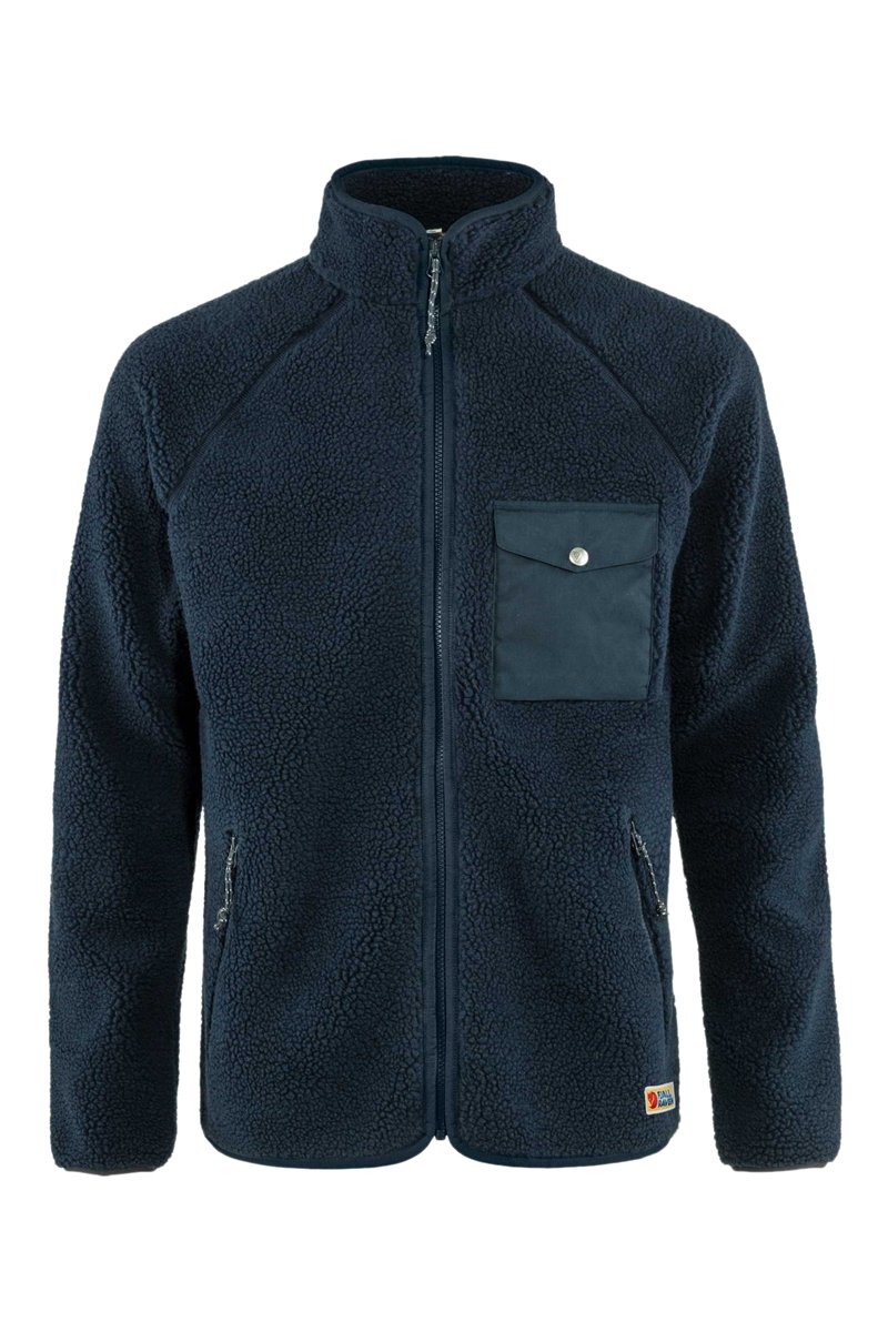 Coupe-vent polaire Vardag Pile- Bleu marine