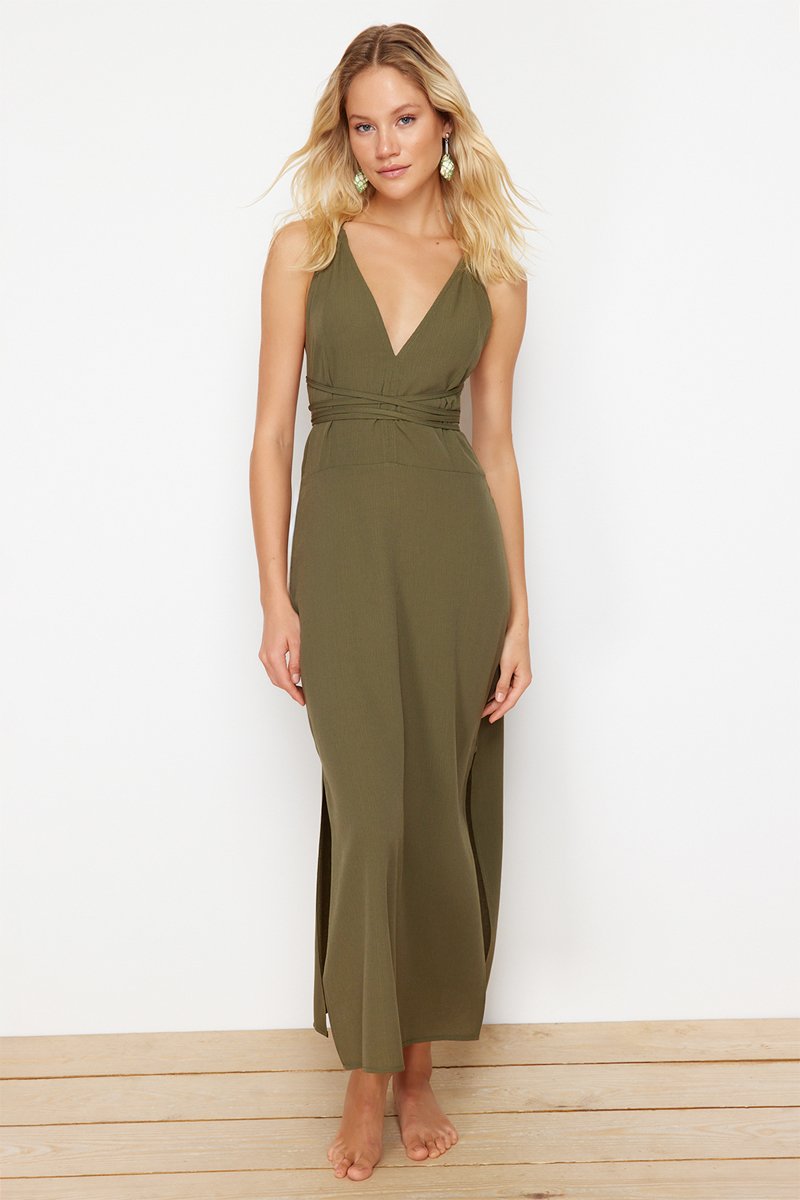 Robe de plage - Kaki