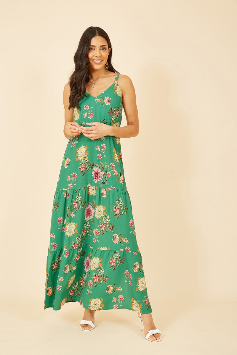 Robe longue - Vert