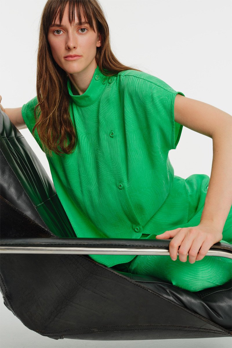 Chemisier Vert