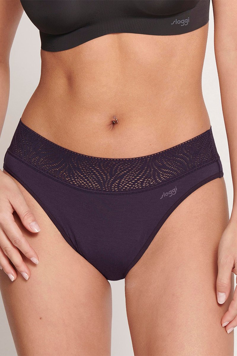 Culotte menstruelle - Flux important - Violet