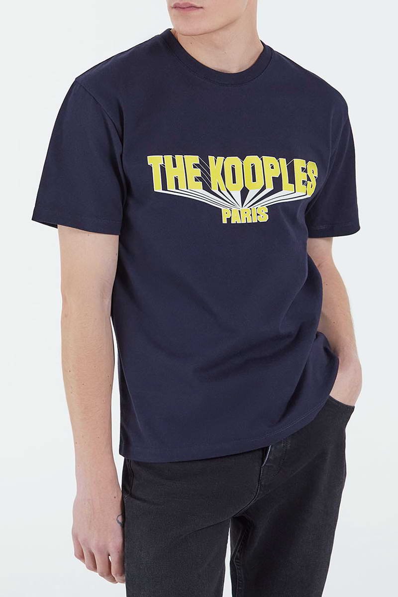 T-shirt Noir et doré