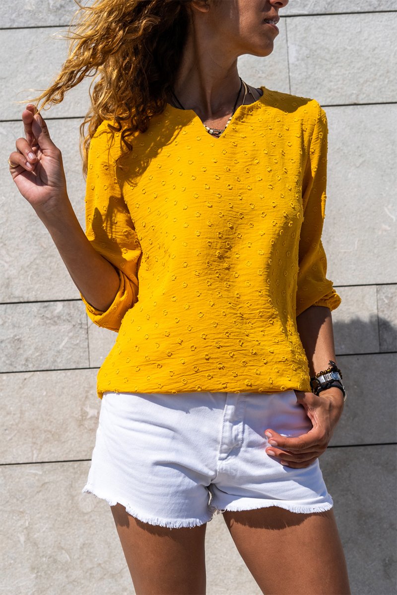 Blouse Moutarde