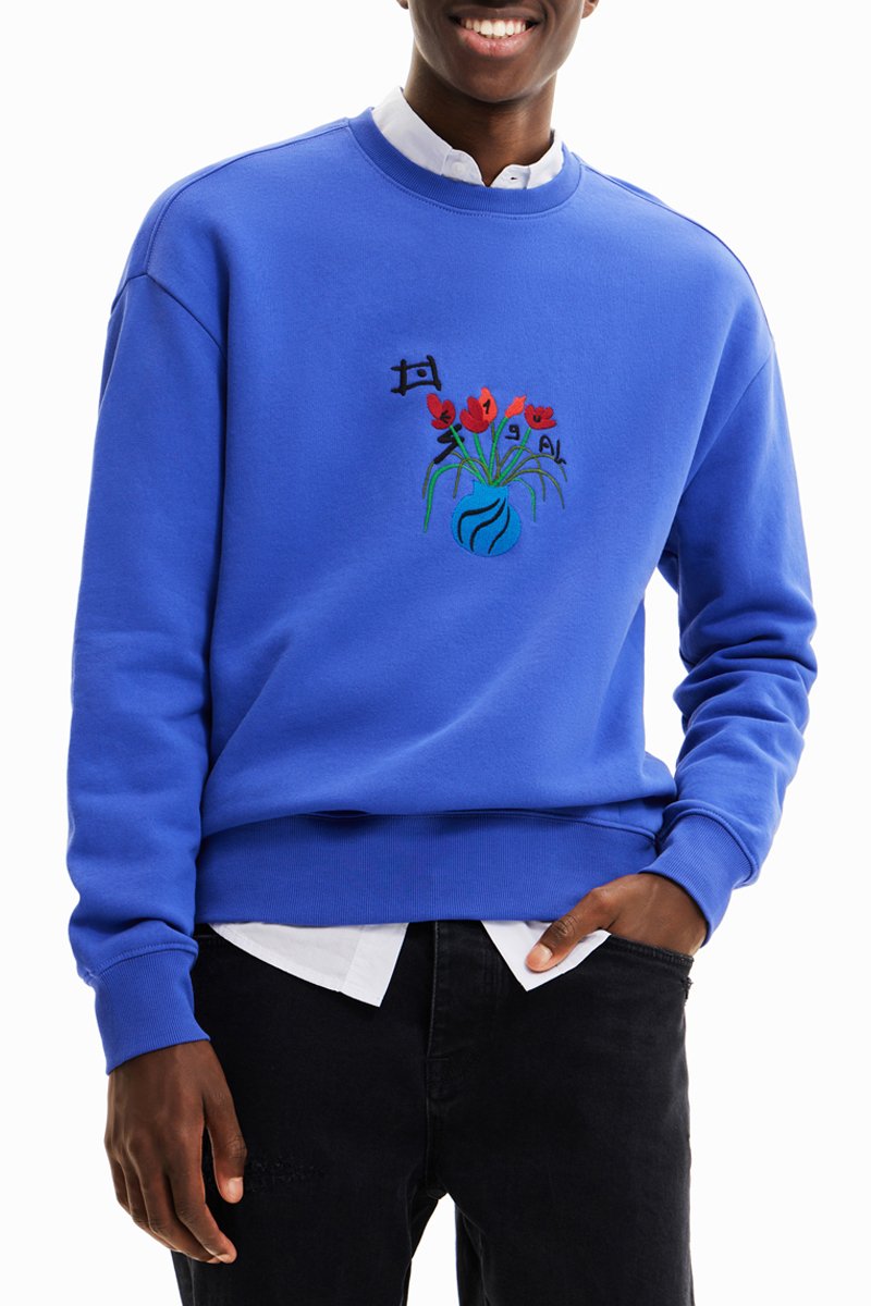 Sweat - Bleu cobalt