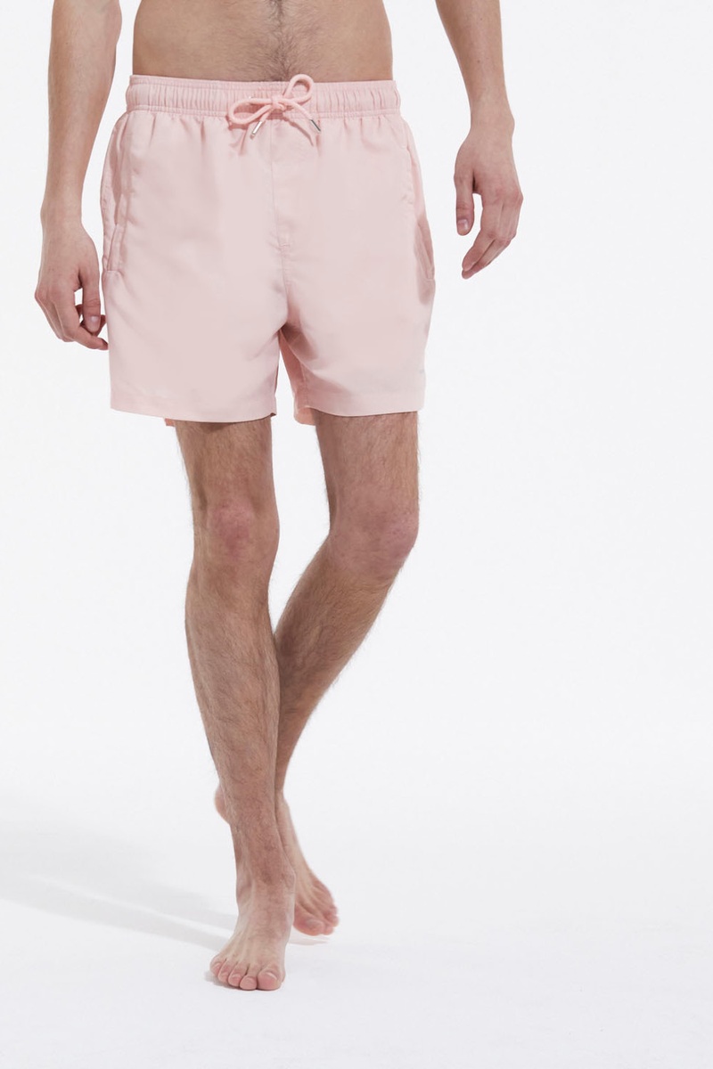 Short de bain Rose pâle