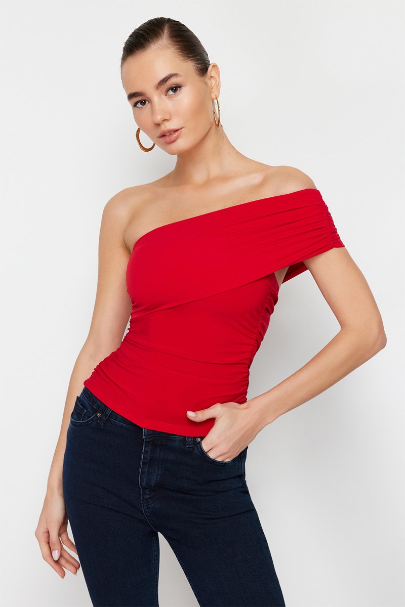 Trendyol Rosso Top - Piccolo