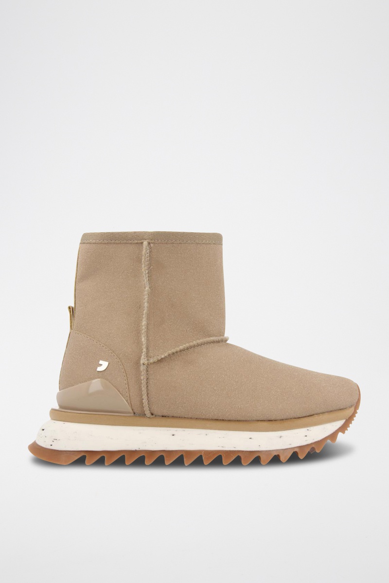Bottines Beige