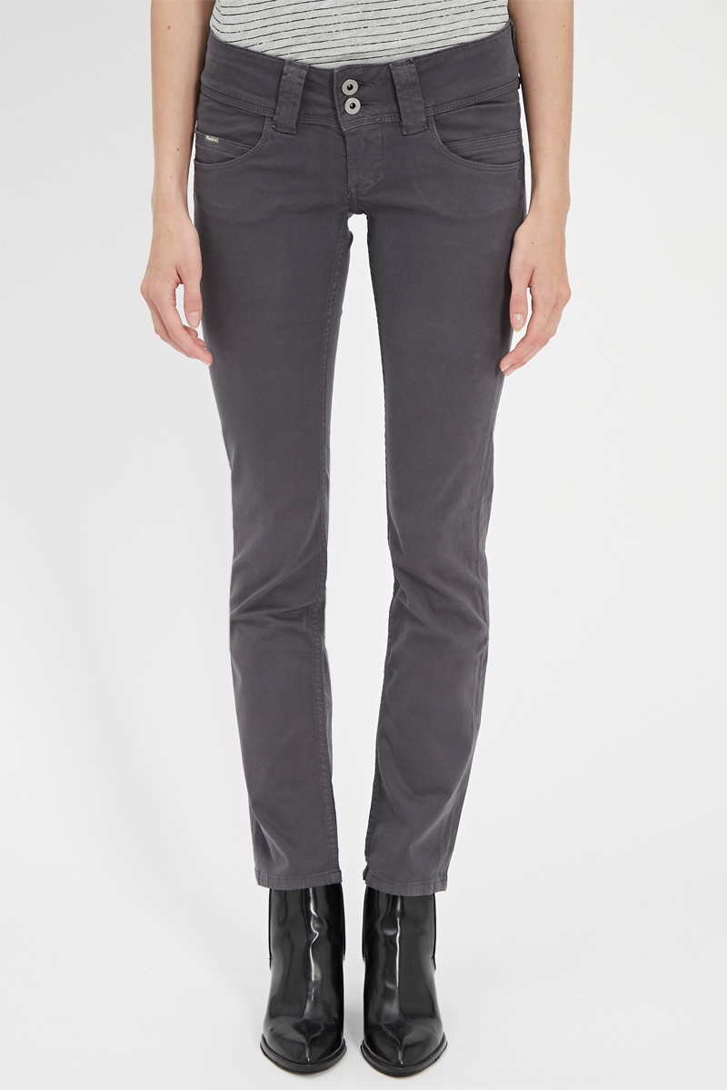 Pantalon droit Venus Gris