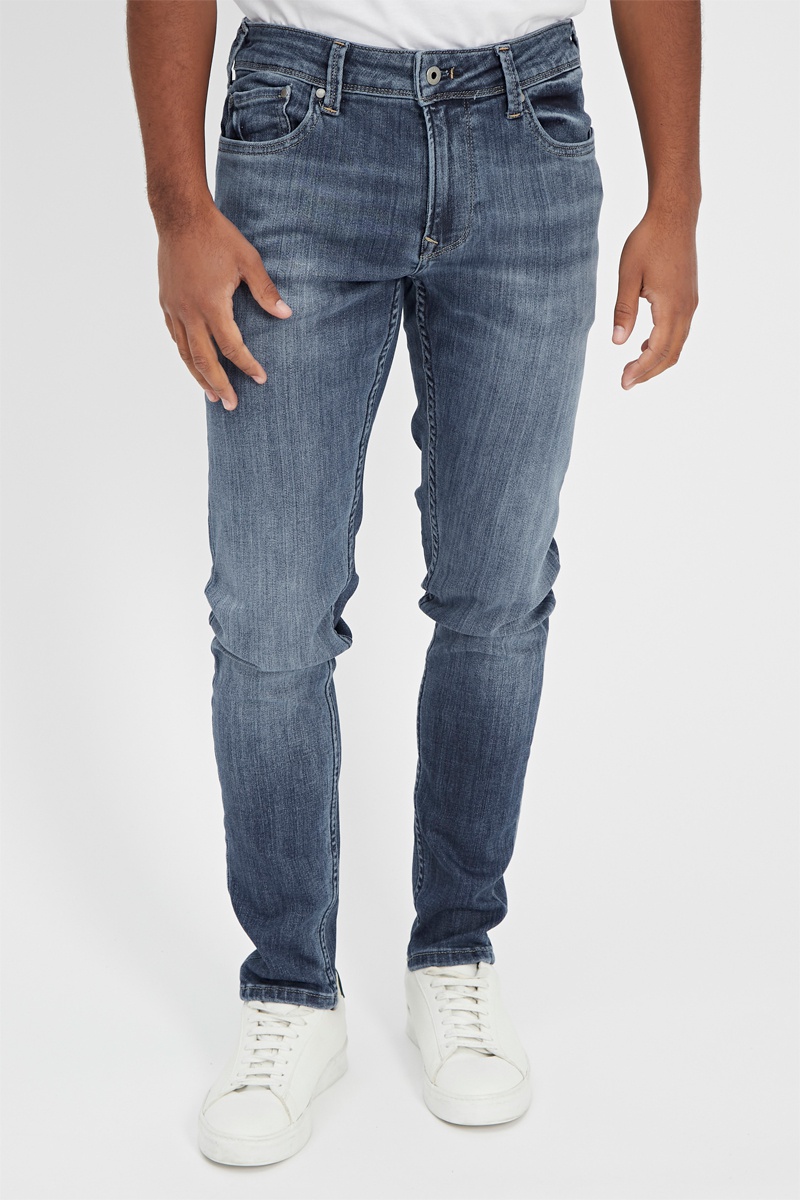 Jean droit M11_116 Bleu marine