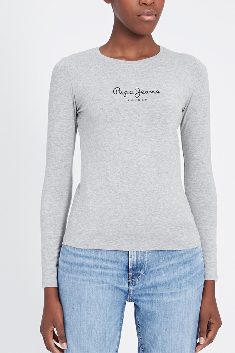 T-shirt Virginia Gris clair chiné