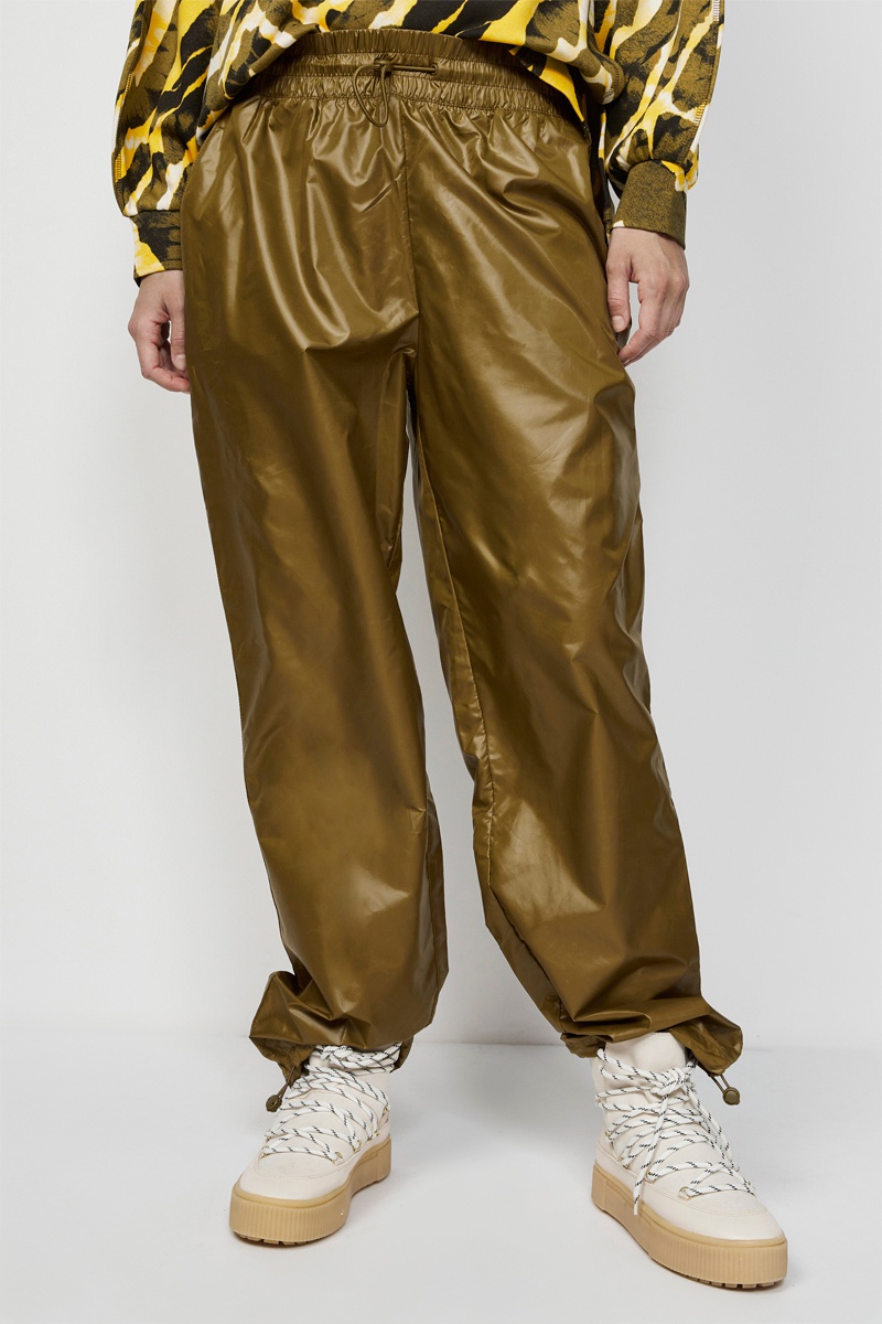 Jogger taille haute - Kaki