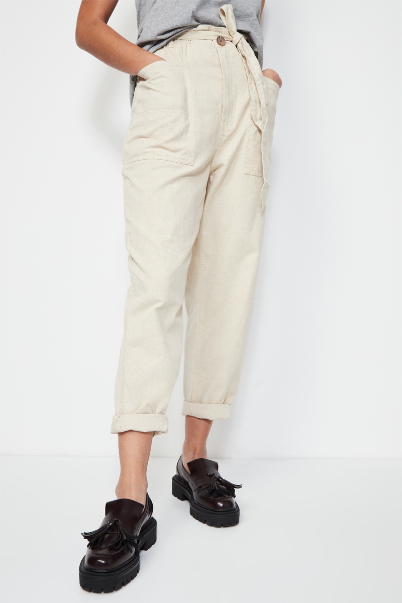 Pantalon casual - Beige