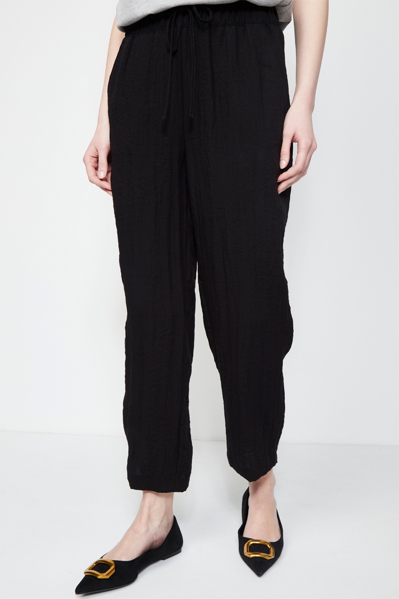 Pantalon casual - Noir
