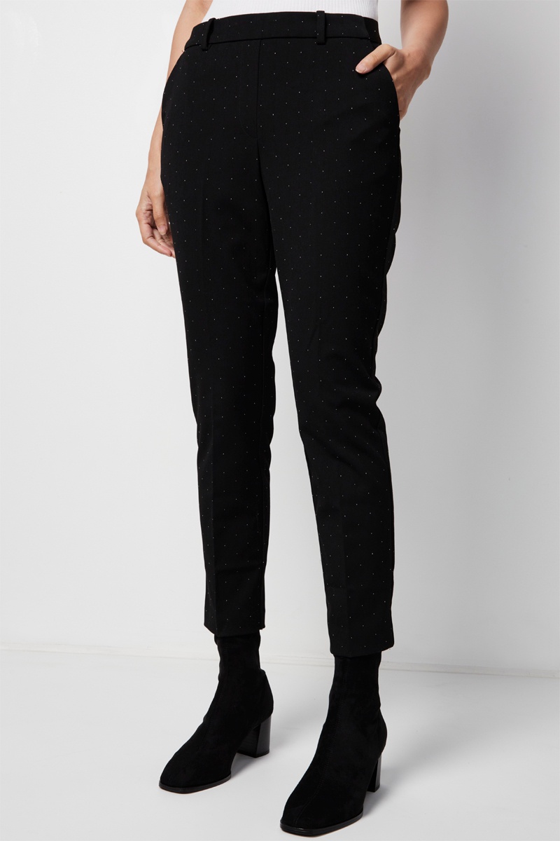Pantalon droit - Noir