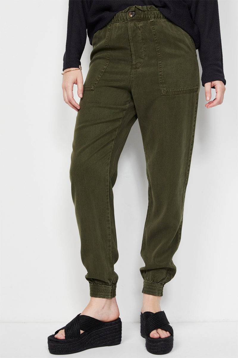 Jogger 7/8 Vert foncé