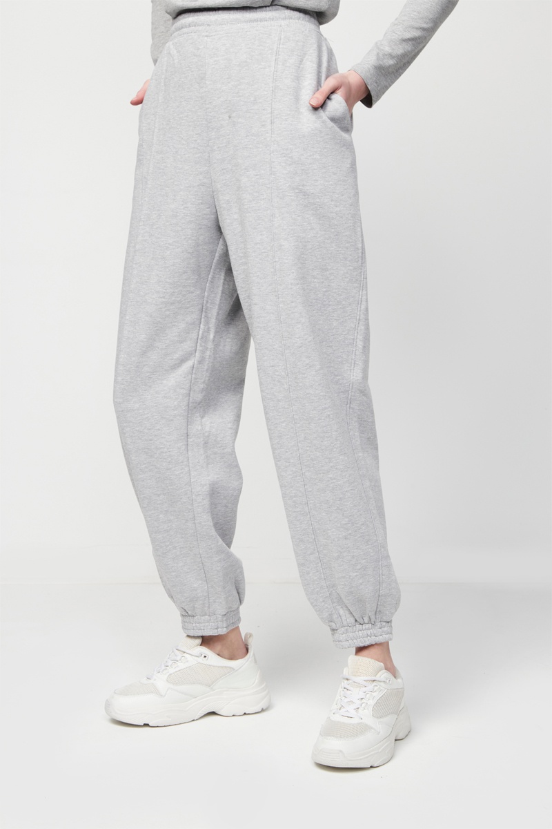 PANTALONS FEMME Grey