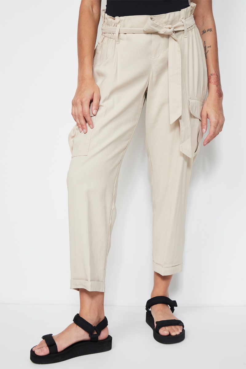 Pantalon casual Beige