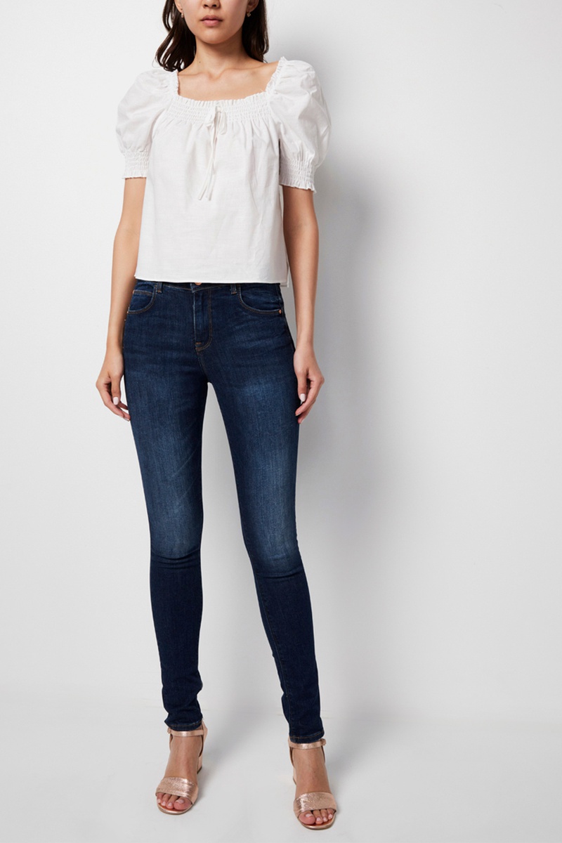 Jean skinny Bleu marine