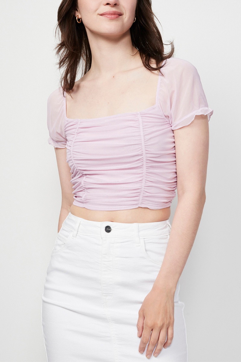 Crop top - Violet